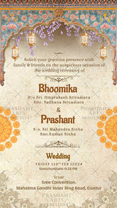NT-005 | Culturally Rich & Modern: Design Your Dream Indian Wedding Invitation